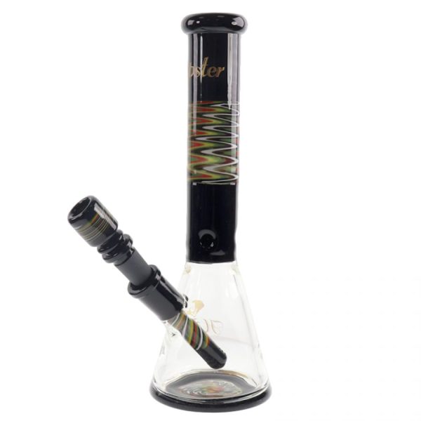 10 in hipster wigwag design beaker glass water pipe 1332 900x900 0