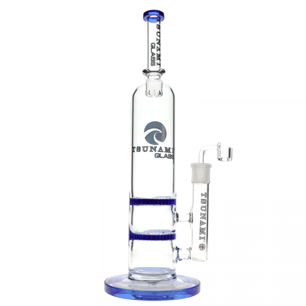 15 in tsunami honeycomb rig double glass water pipe 3003 900x900 0