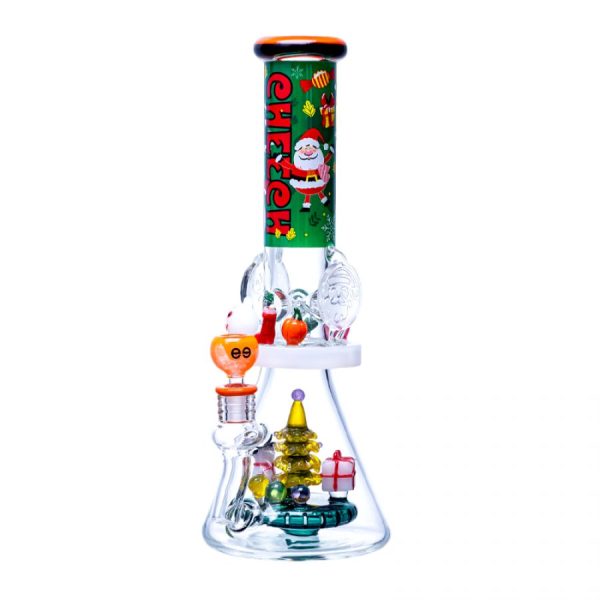 14 in cheech christmas holidaze rig glass water pipe limited edition 6696 900x900 0