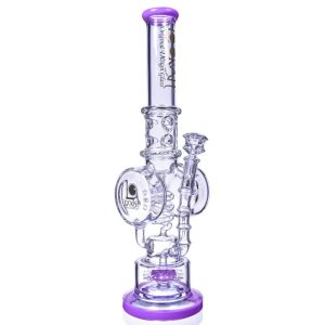 18 in lookah recycler disc tower of filtration glass water pipe 1379 900x900 0