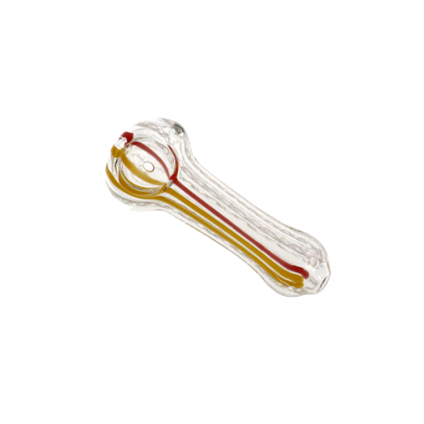 3 5 in rasta striped on glass hand pipe 5ct pk 4932 900x900 0