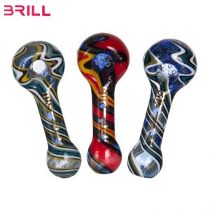 4 in brill dicro stripe glass hand pipe 5352 900x900 0