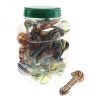 4 in mix fancy designs glass hand pipe a30165 600x600 0