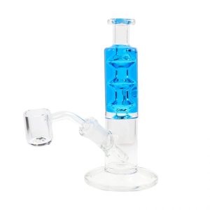 6 in freezable coil slim tube percolator w 45deg banger mini glass water pipe 1926 900x900 0