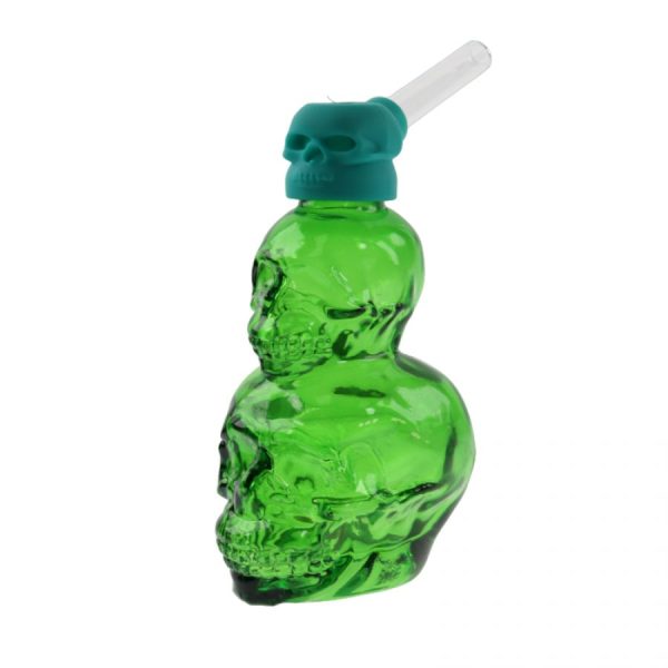 6 in skull on skull w silicon tip mini glass water pipe 187 900x900 0