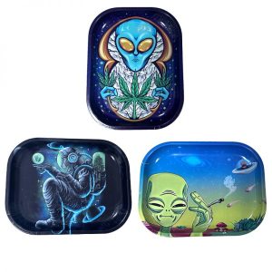 alien theme assorted size and design metal rolling tray 6259 600x600 0