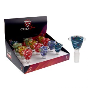 chill glass 14mm male mix colored fancy bowl 12ct display 6073 900x900 0