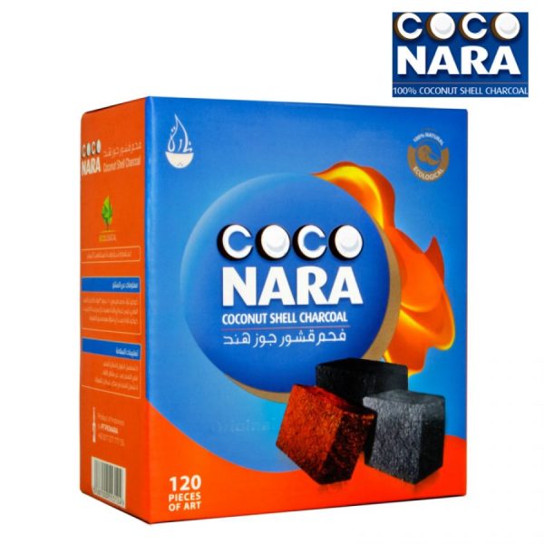 coco nara coconut shell charcoal 120 flat pcs box 260 900x900 0