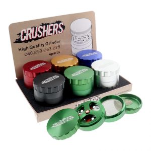 crusher 4 piece 63mm assorted color metal grinder 6ct display 1684 900x900 0