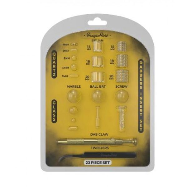 honeybee dab insert accessory set 23ct pk 334 900x900 0