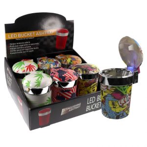 plastic butt bucket assorted design ashtray 6ct pk 6255 900x900 0