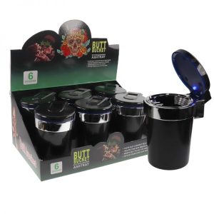 plastic butt bucket assorted design ashtray 6ct pk 6256 600x600 0