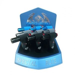 special blue pulse butane gas torch lighters 9ct display 3693 900x900 0