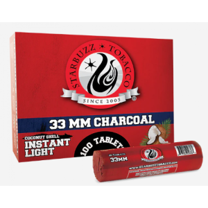 starbuzz premium coconut instant light charcoal 33mm 10ct 10 roll box 2599 900x900 0