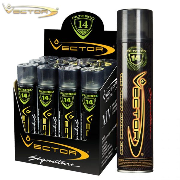 vector 14x premium refined butane gas 320ml 12ct box 1240 900x900 0