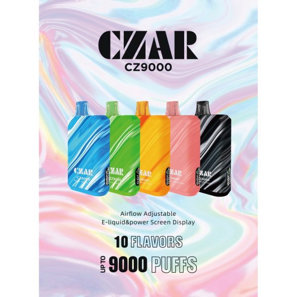 czar cz9000 disposable vape 5ct display a34435 900x900 0