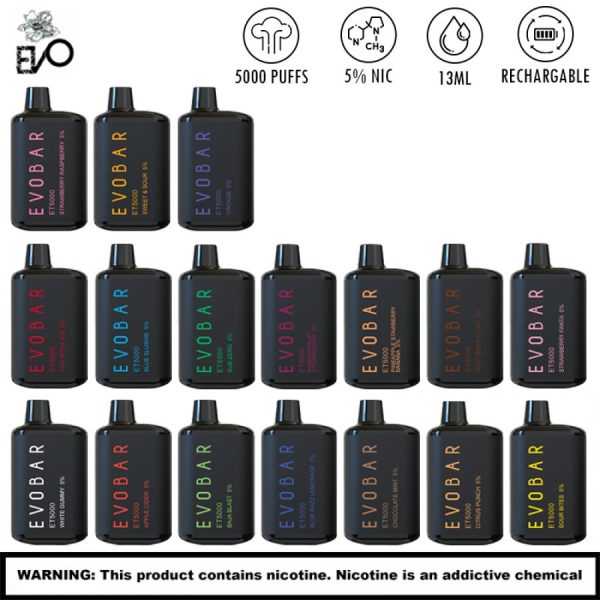 evo bar et5000 disposable vape 50mg 10ct display 4427 900x900 0