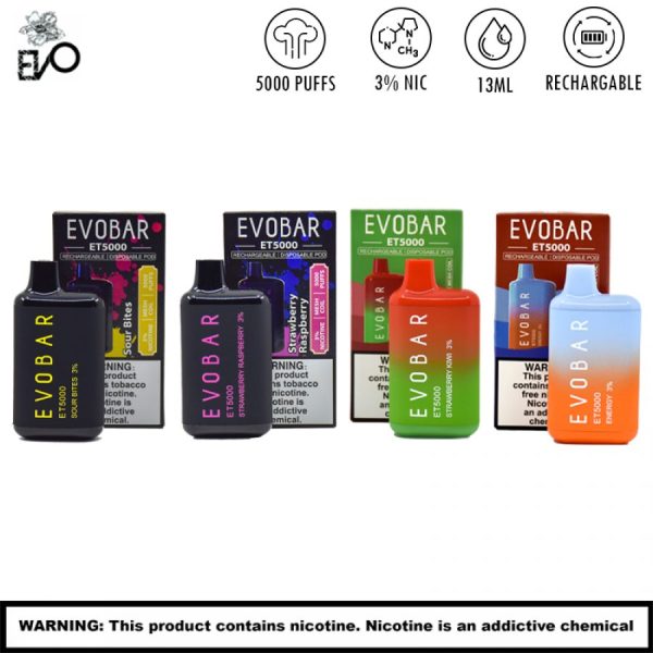 evo bar et5000 nicotine disposable vape 30mg 10ct display 4468 900x900 0