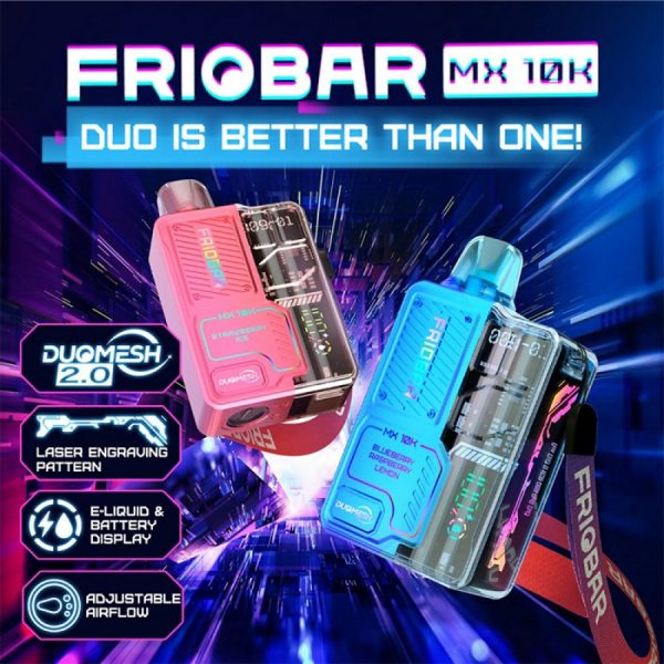 friobar mx 10000 puffs disposable vape 5ct display a32319 900x900 0