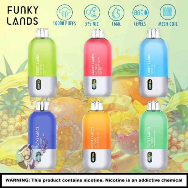 funky lands vi10000 disposable vape 5ct display 6494 900x900 0