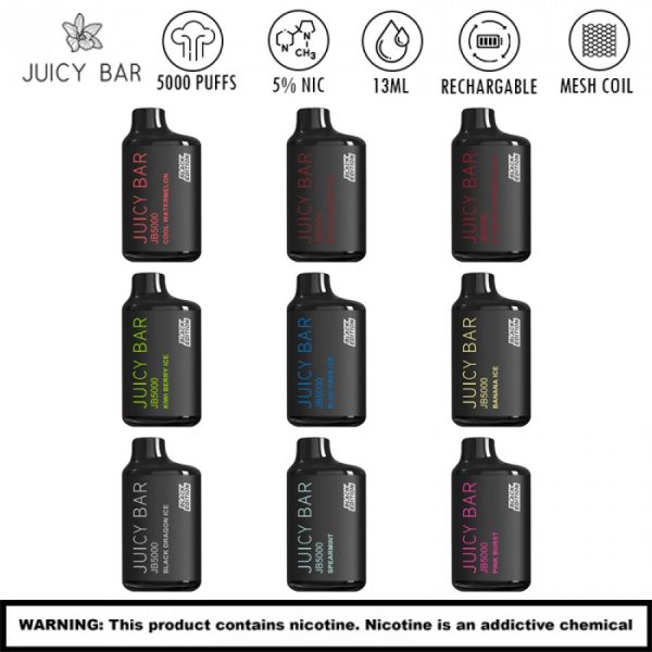 juicy bar jb5000 puffs disposable vape 10ct display a34832 900x900 0