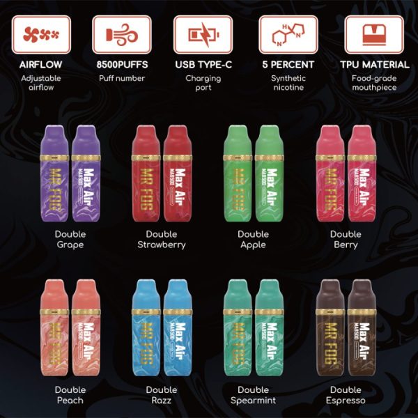 mr fog max air ma8500 disposable vape 10ct display a34324 900x900 0