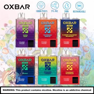 oxbar magic maze pro 10000 puffs disposable vape 5ct display 6515 900x900 0