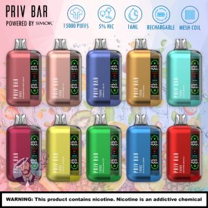 priv bar by smok 15000 puffs disposable vape 5ct display 6693 900x900 0