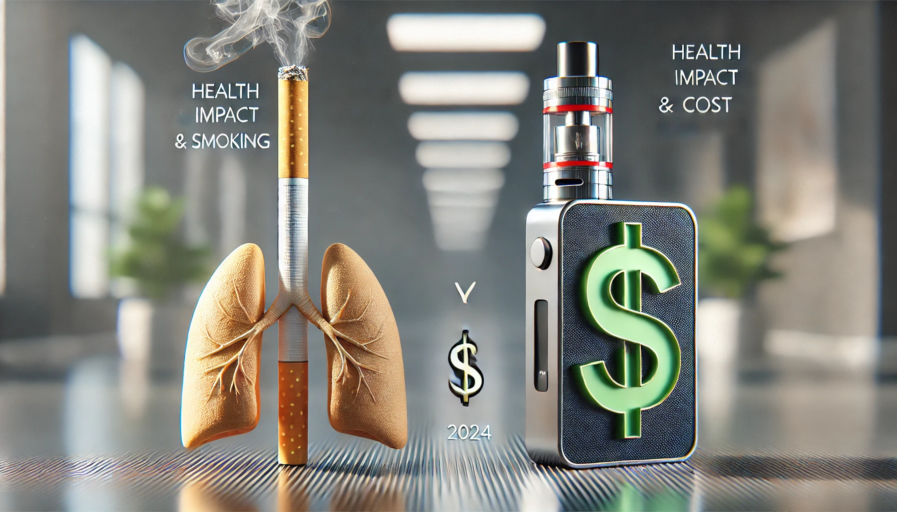 Vaping vs Smoking Health Impact & Cost Comparison in