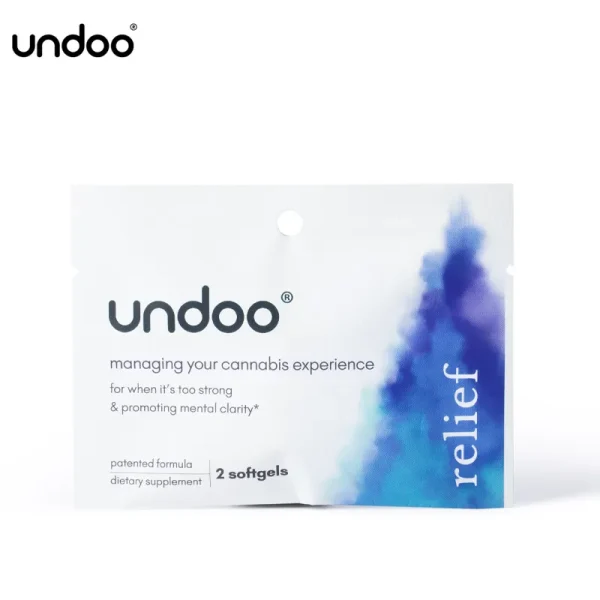 undoo relief dietary supplements softgels ct pk x